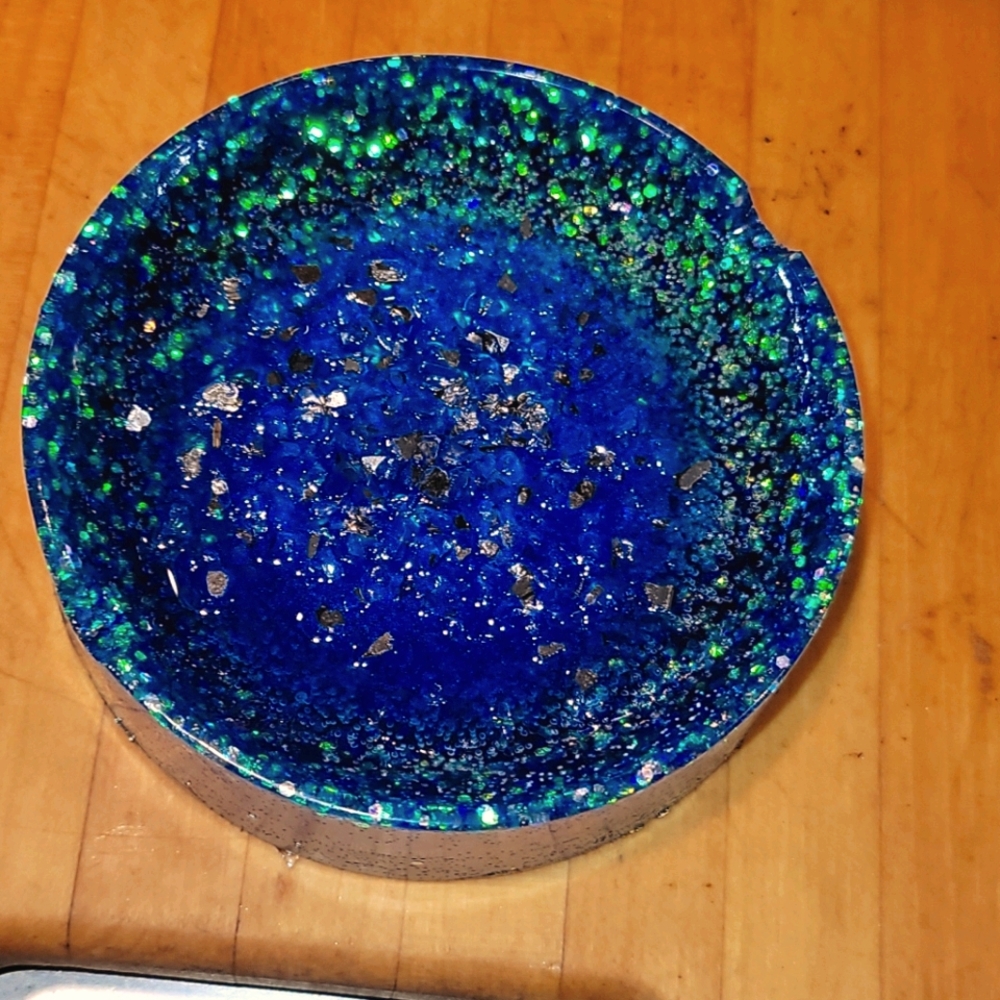 Blue Galaxy Ashtray